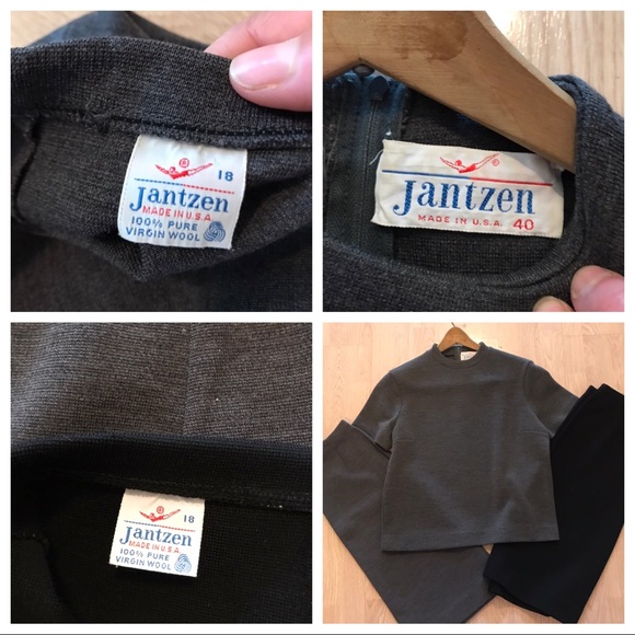 VINTAGE 1960s Jantzen Knit Set! - Picture 2 of 8